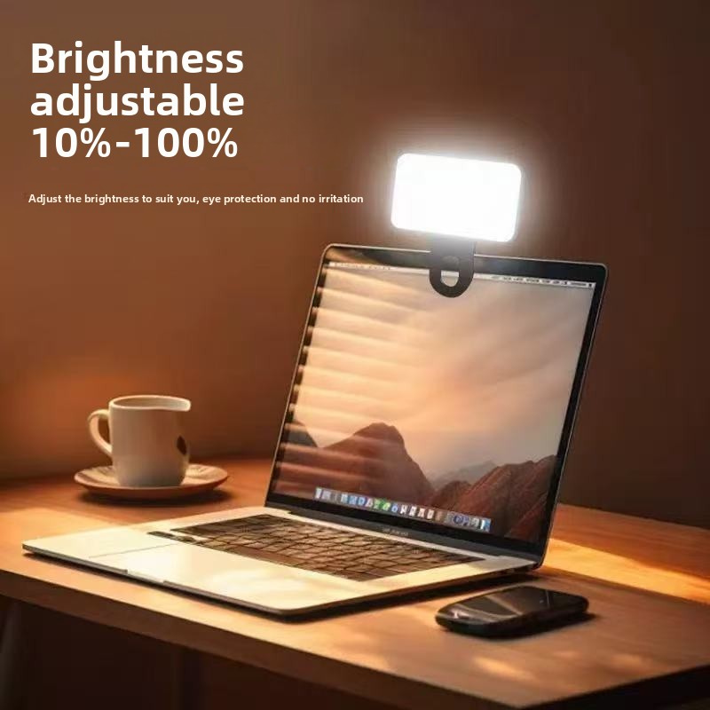 Photography Lighting Online - Портативная светодиодная лампа-клипса для телефона, ноутбука,