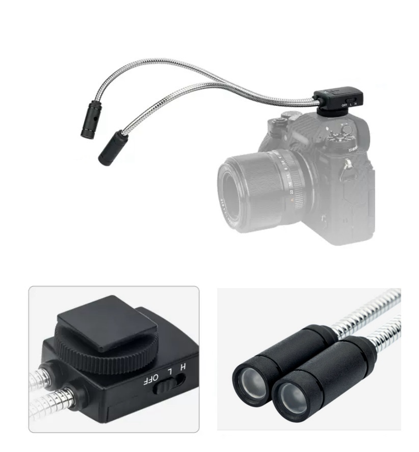 Photography Lighting Position - Микро-камера SLR для макросъемки, заполняющее светодиодное