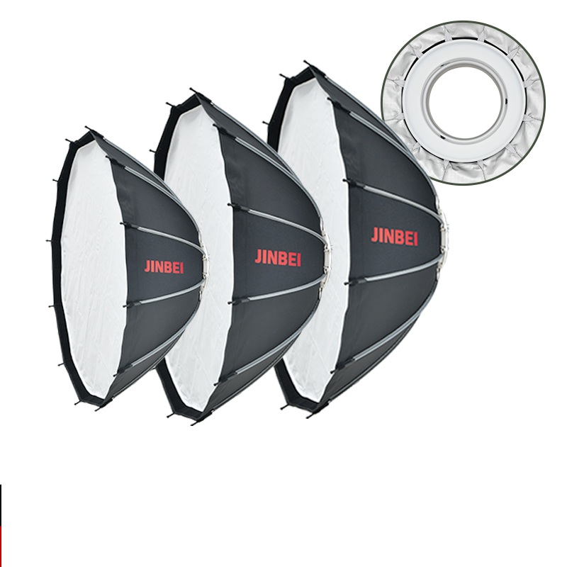 Photography Lighting Studio - Фотостудийный комплект JINBEI 65: быстрораскладной параболический