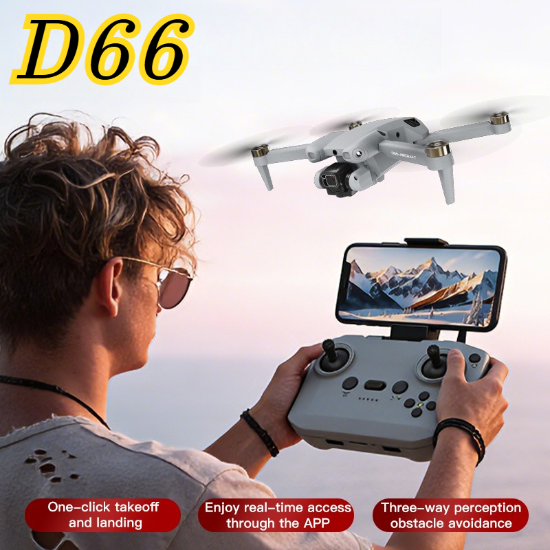 Photography Lighting Position - Мини-дрон D66 складной для аэрофотосъемки с