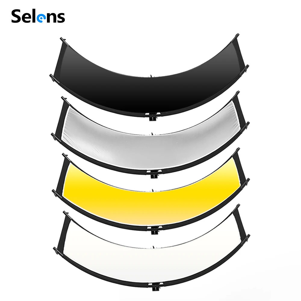 Photography Types Of Lighting - Selens 4-в-1 U-образный 105x260 см, светоотражатель,