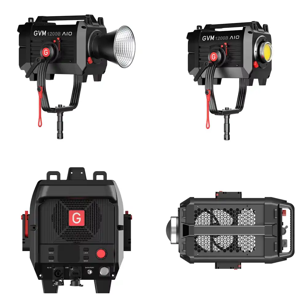 Photography Lighting Studio - GVM SD1200B AIO 1200W Фотографический COB