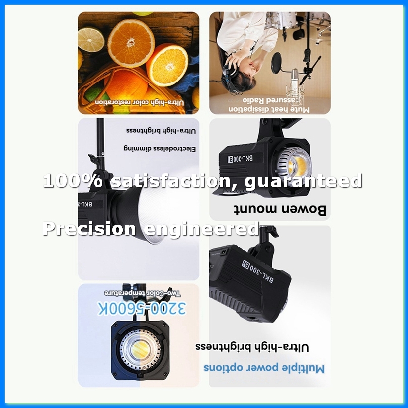Photography Lighting Gear - 300W Bi LED видеосвет, постоянное светодиодное