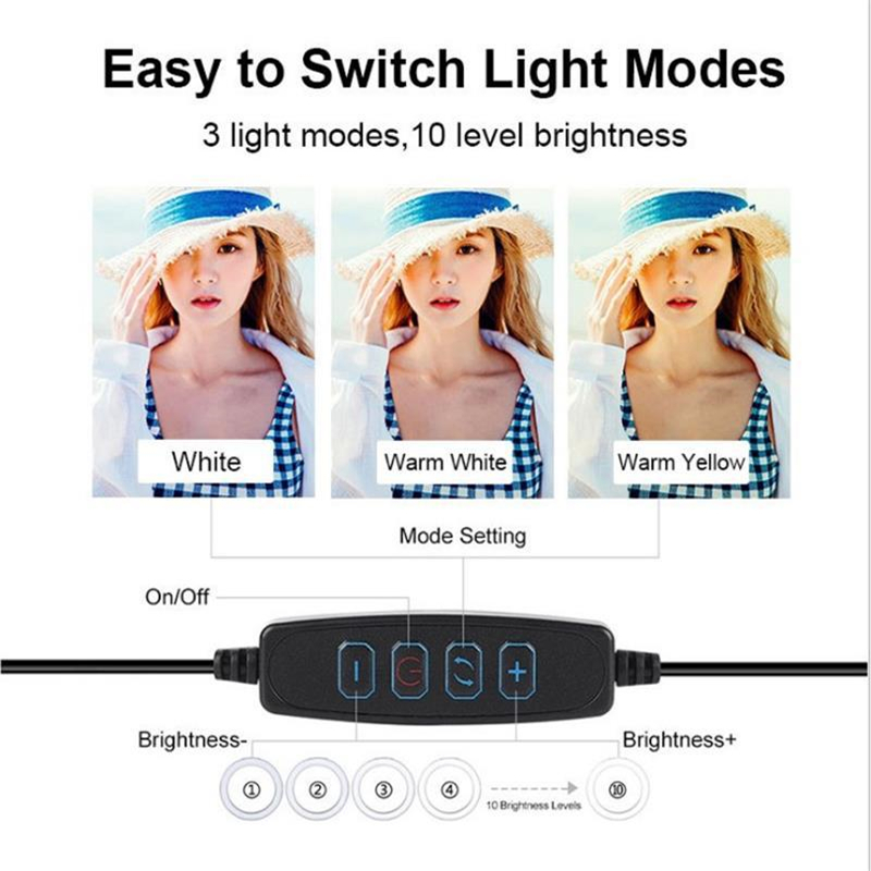 Светодиодный кольцевой светиль – обзор и цена Photography Lighting Studio