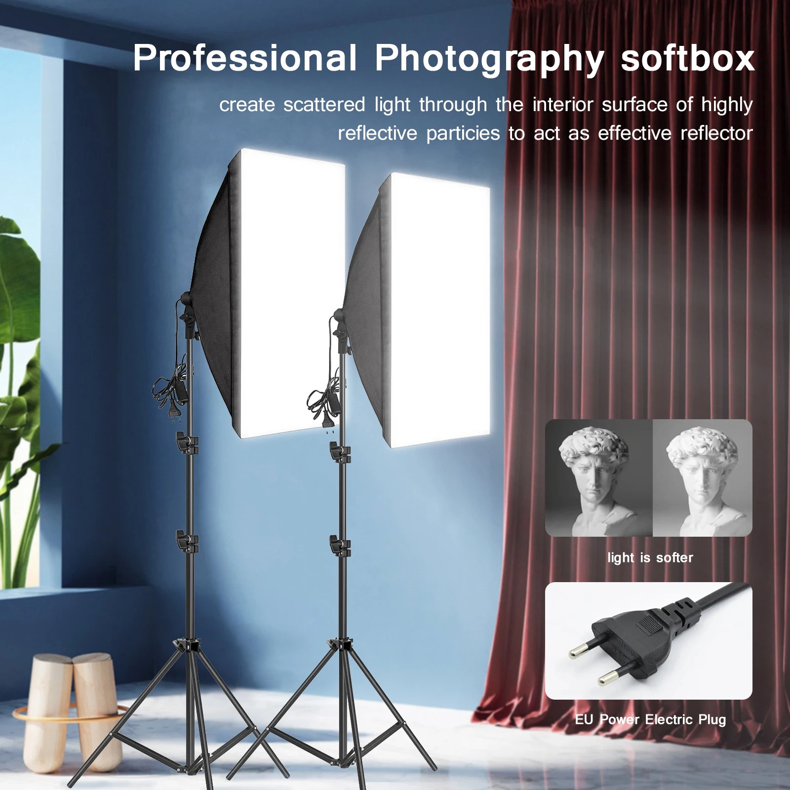Профессиональный софтбокс для  – обзор и цена Photography Lighting Box