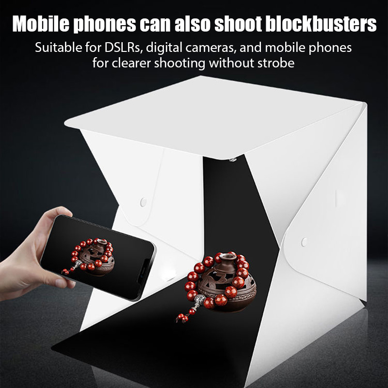 Складной лайтбокс, портативная – обзор и цена Photography Lighting Box