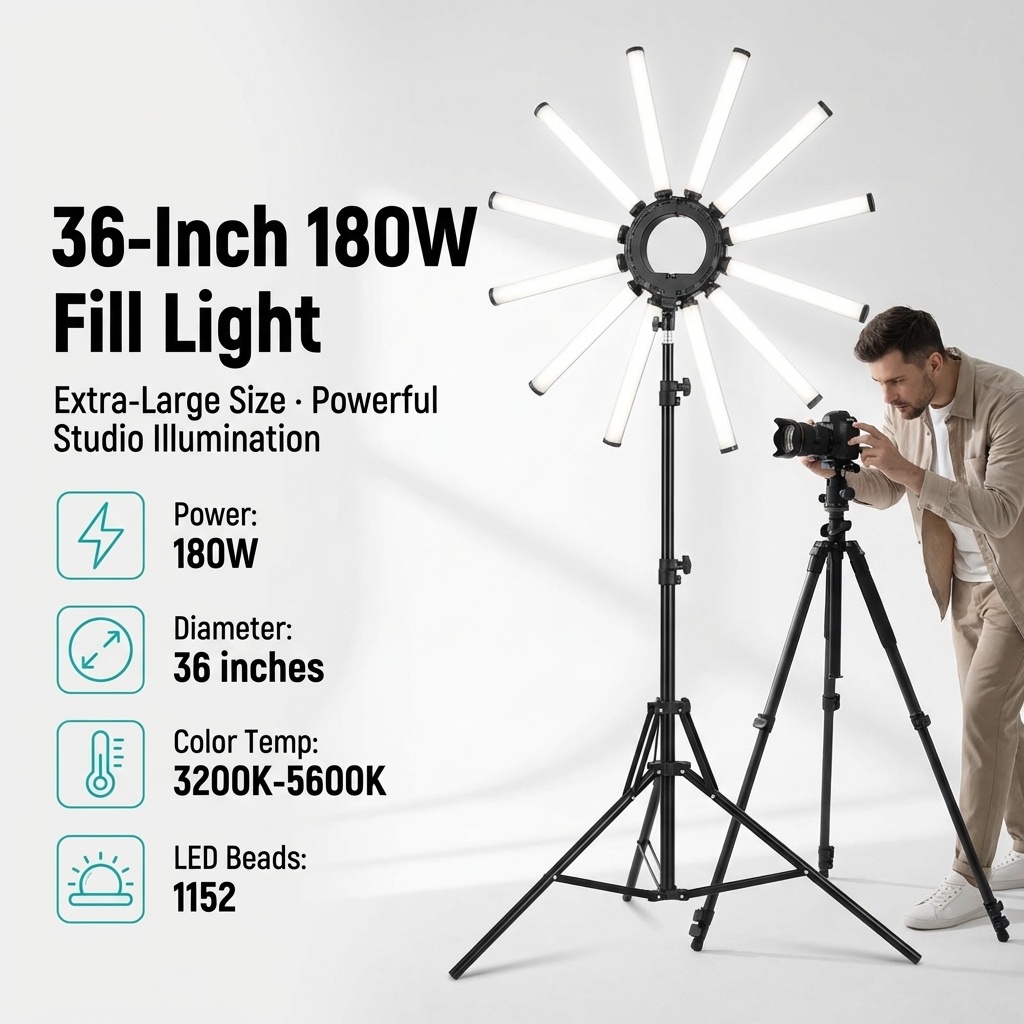 Комплект для фотосъемки с 12-ю – обзор и цена Photography Lighting Studio