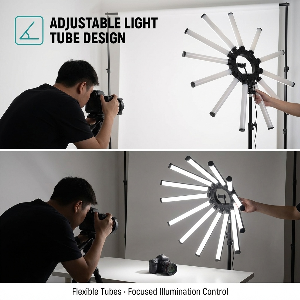 Комплект для фотосъемки с 12-ю – обзор и цена Photography Lighting Studio