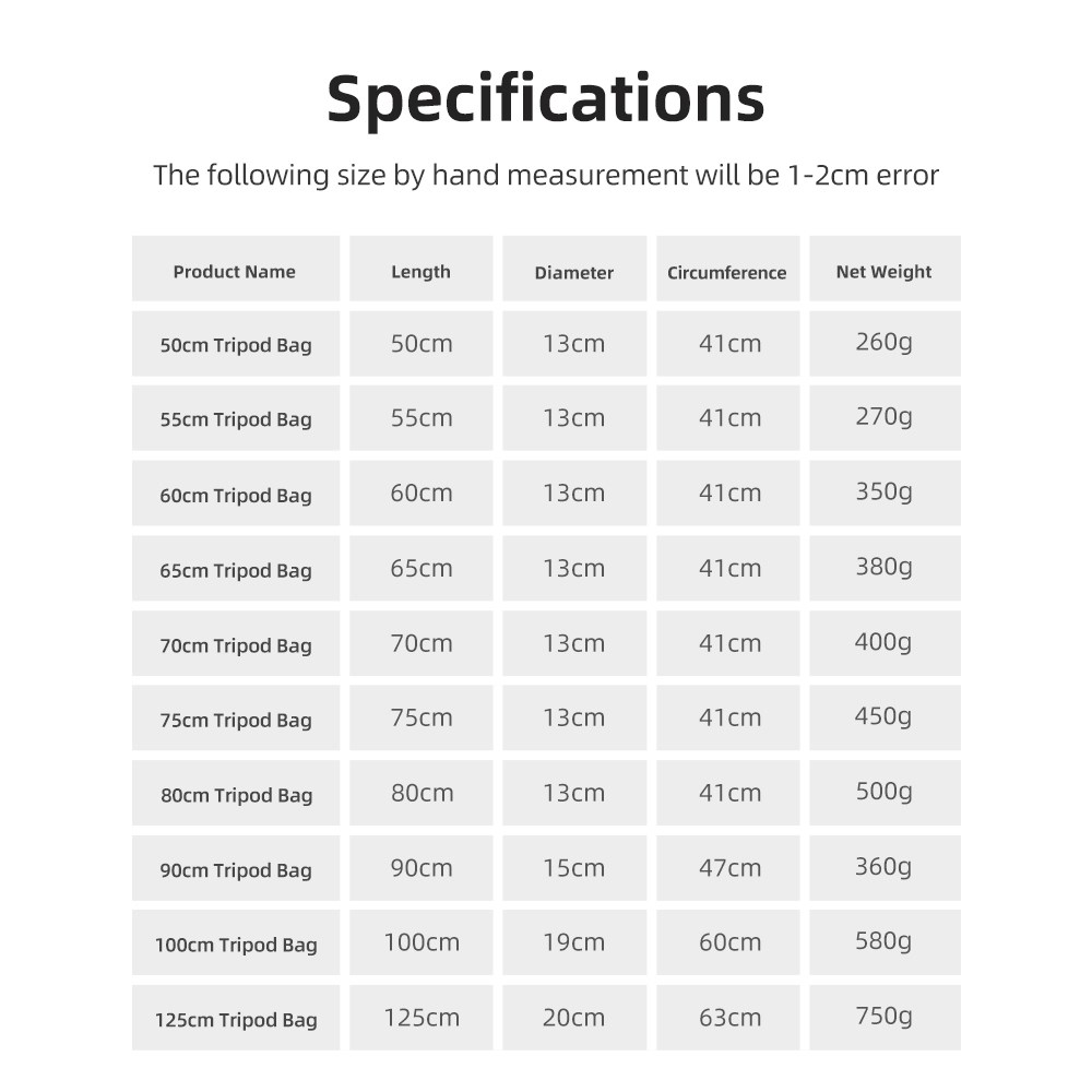 55/60/65/70/75/80/100/125 см м – обзор и цена Photography Lighting Gear