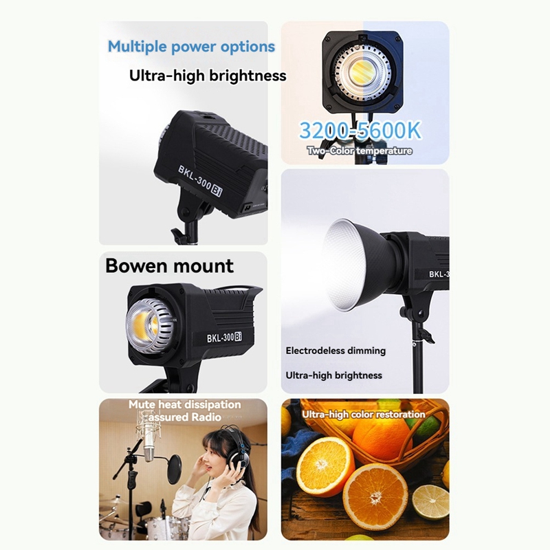 300W Bi LED видеосвет, постоян – обзор и цена Photography Lighting Gear