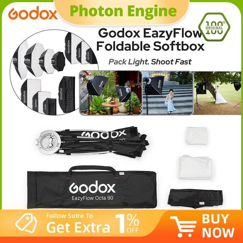 Складной софтбокс Godox серии  – обзор и цена Photography Lighting Box